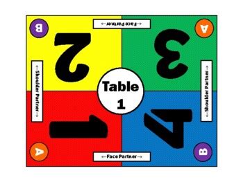 kagan table template